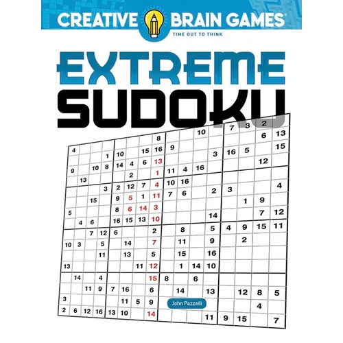 Creative Brain Games Extreme Sudoku - Paperback