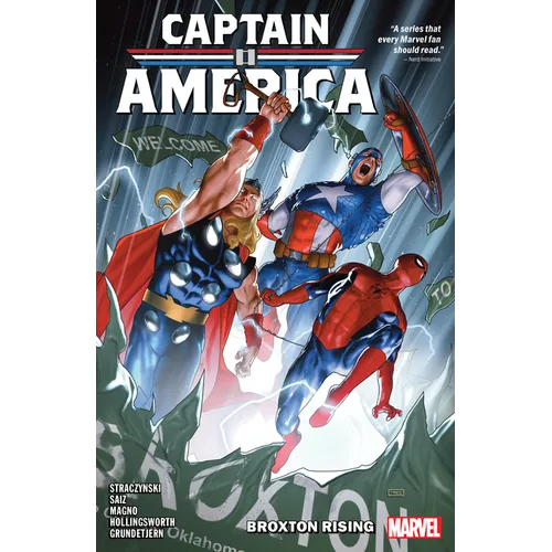 Captain America by J. Michael Straczynski Vol. 3: Broxton Rising - Paperback