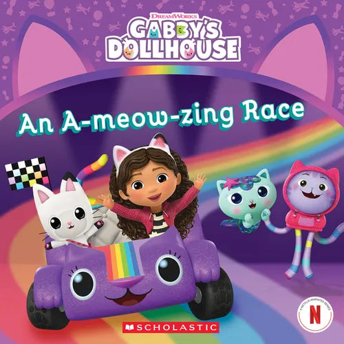 The A-Meow-Zing Race (Gabby's Dollhouse 8 X 8 