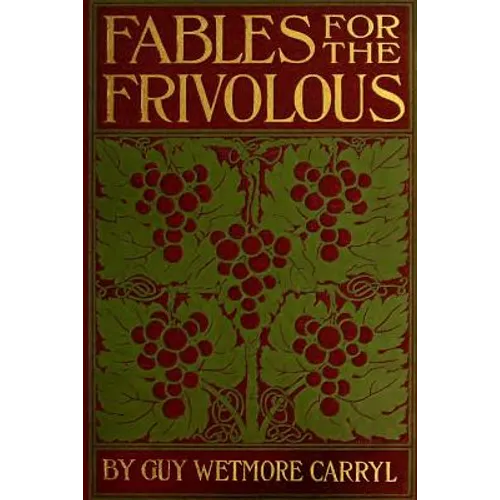 Fables for the Frivolous - Paperback