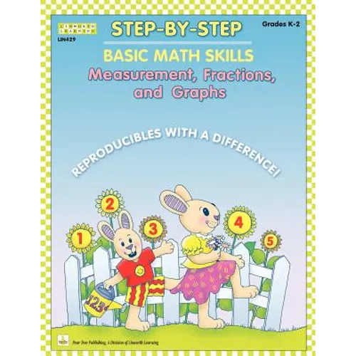 Step by Step Math: Measurement, Fractions, and Graphs - Paperback