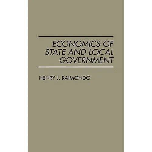 Economics of State and Local Government