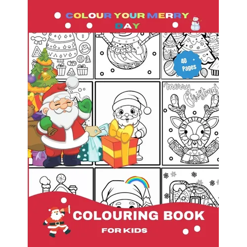 Colour Your Merry Day - Paperback