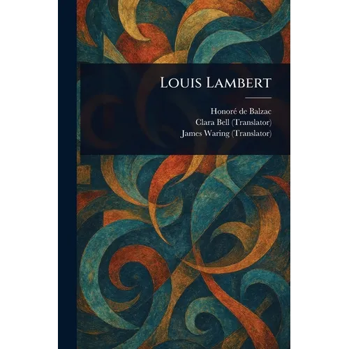 Louis Lambert - Paperback