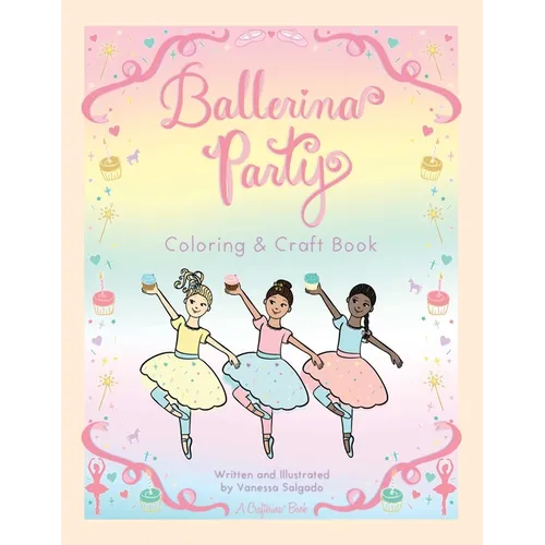 Ballerina Party Coloring & Craft Book