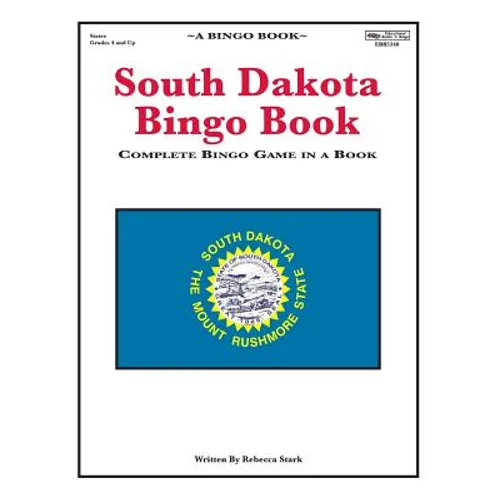 South Dakota Bingo Book: Complete Bingo Game In A Book - Paperback