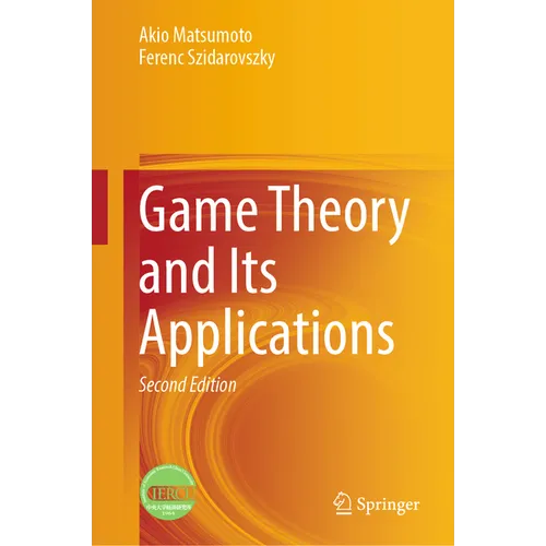 Game Theory and Its Applications - Hardcover