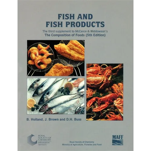Fish and Fish Products: Supplement to the Composition of Foods
