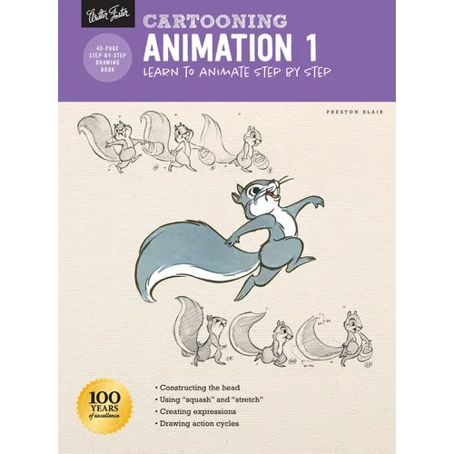 Cartooning: Animation 1 with Preston Blair: Learn to Animate Step by Step - Paperback