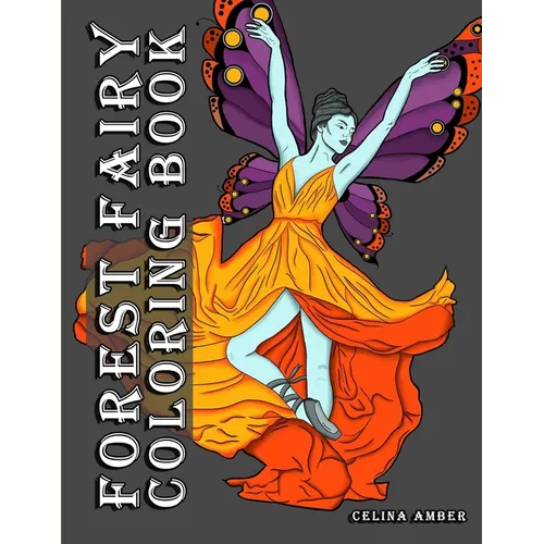 Forest Fairy Coloring Book