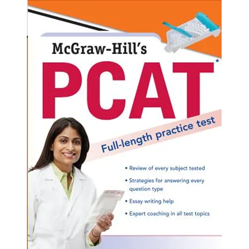 McGraw-Hill's PCAT: Pharmacy College Admission Test - Paperback