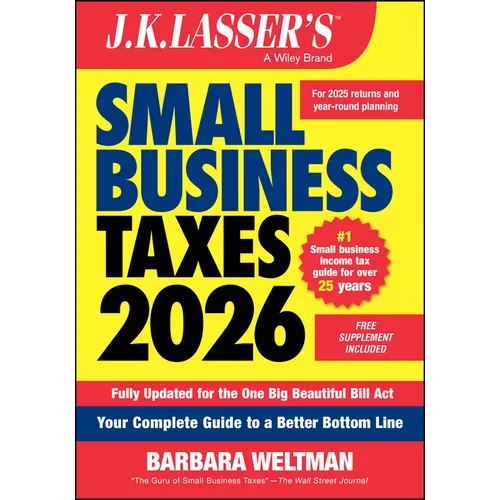 J.K. Lasser's Small Business Taxes 2026: Your Complete Guide to a Better Bottom Line - Paperback
