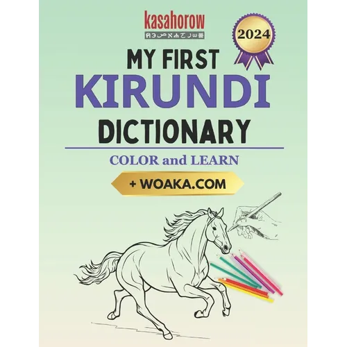 My First Kirundi Dictionary: Colour and Learn - Paperback
