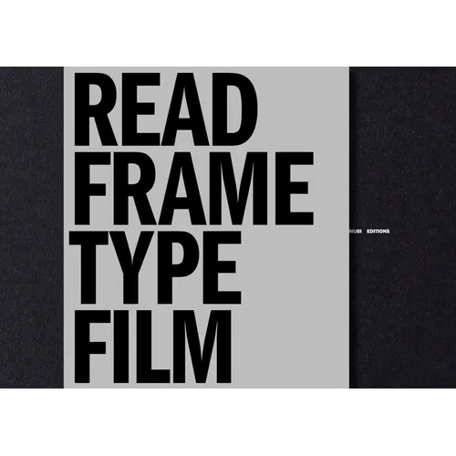Read Frame Type Film: Or, Written on the Screen - Hardcover