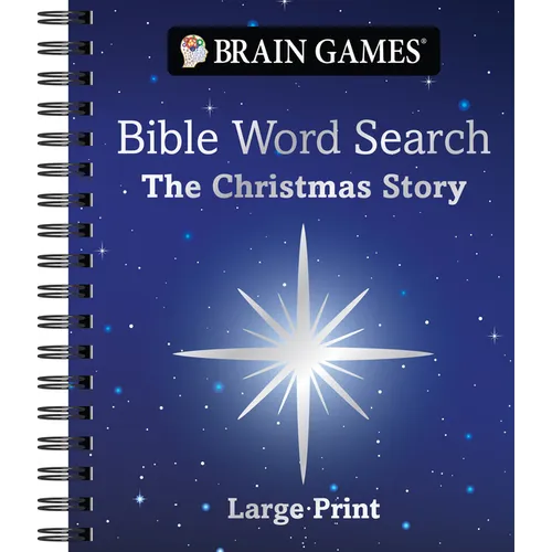Brain Games - Bible Word Search: The Christmas Story - Large Print