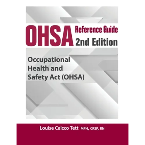 OHSA Reference Guide: 2nd Edition - Paperback