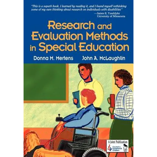 Research and Evaluation Methods in Special Education - Paperback