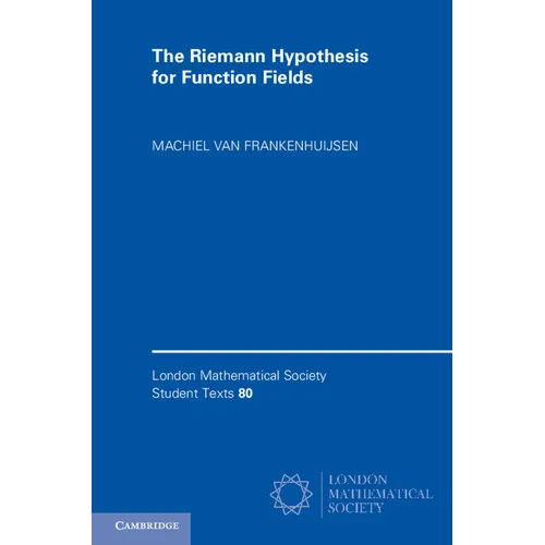 The Riemann Hypothesis for Function Fields - Paperback