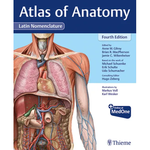 Atlas of Anatomy, Latin Nomenclature - Hardcover