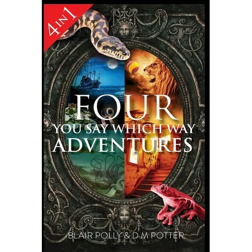 Four You Say Which Way Adventures: Pirate Island, In the Magician's House, Lost in Lion Country, Once Upon an Island - Paperback