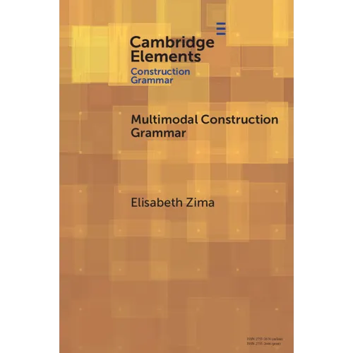Multimodal Construction Grammar - Paperback
