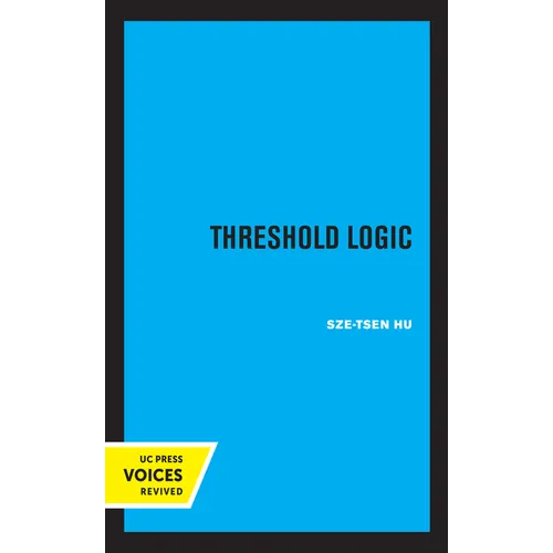 Threshold Logic - Paperback