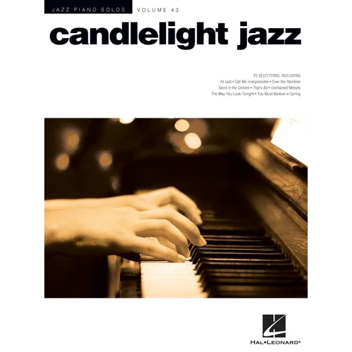 Candlelight Jazz: Jazz Piano Solos Series Volume 43 - Paperback
