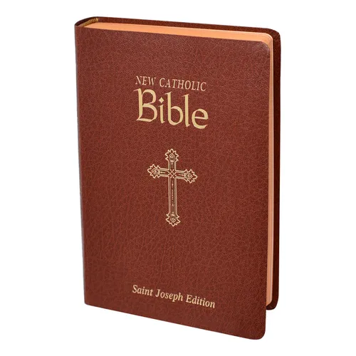 St. Joseph New Catholic Bible (Gift Edition - Personal Size) - Leather