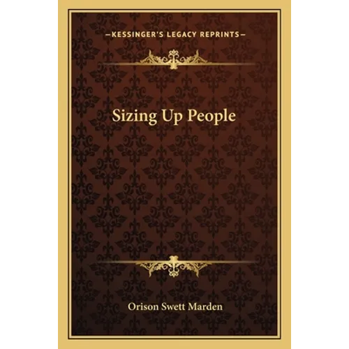 Sizing Up People - Paperback