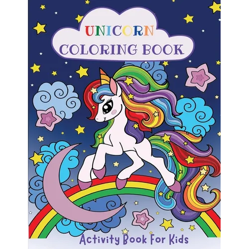 Unicorn Coloring Book - Paperback
