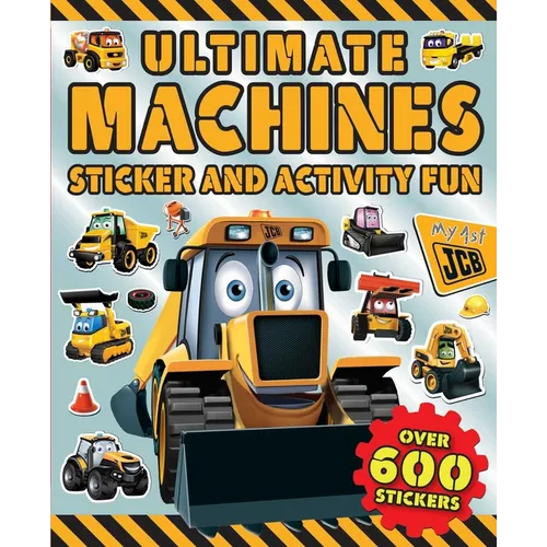 Ultimate Machines Sticker and Activity Fun - Paperback