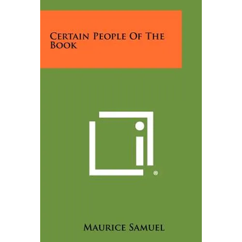Certain People of the Book - Paperback