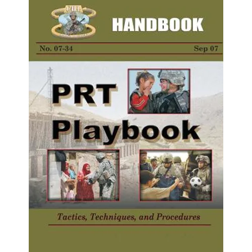 PRT Playbook: Tactics, Techniques, and Procedures - Paperback