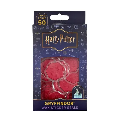 Harry Potter: Gryffindor Wax Sticker Seals (Set of 50)
