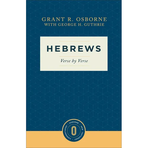 Hebrews Verse by Verse: Verse by Verse - Paperback