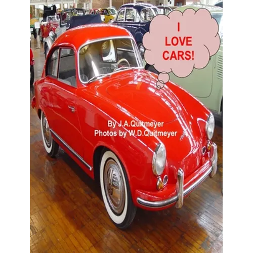 I Love Cars - Hardcover