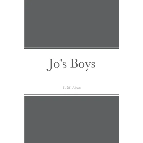 Jo's Boys - Paperback