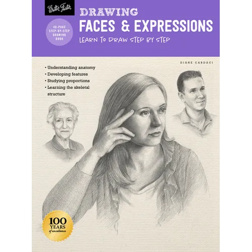 Drawing: Faces & Expressions: Learn to Draw Step by Step - Paperback