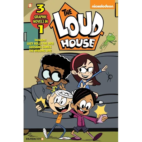 The Loud House 3-In-1 #5: Includes Lucy Rolls the Dice, Guessing Games, and the Missing Linc - Paperback