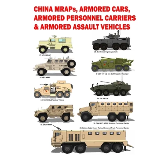 China MRAPS, Armored Cars, Armored Personnel Carriers & Armored Assault Vehicles: 2021 - Paperback