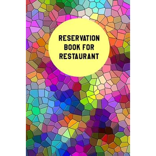 Reservation Book For Restaurant: Restaurant Reservation Book6