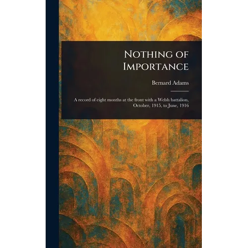 Nothing of Importance - Hardcover