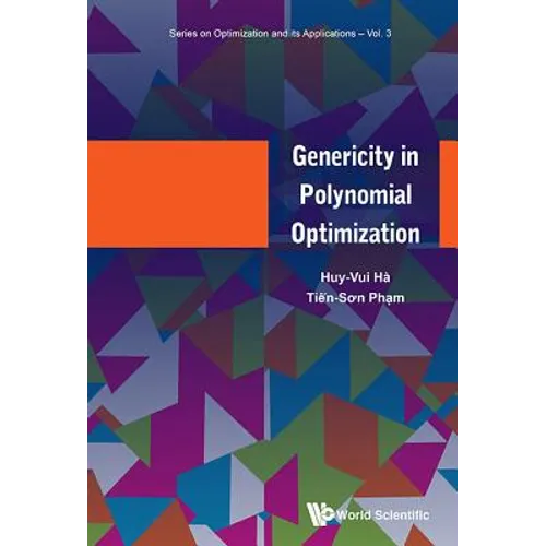 Genericity in Polynomial Optimization - Hardcover