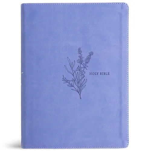 KJV Study Bible, Full-Color, Lavender Leathertouch - Imitation Leather