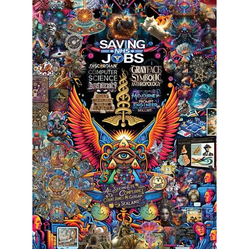 Saving NHS Jobs: Discordian Computer Science Bureaucracy - Grayface Symbolic Anthropology - Holy Complaint Tablet of Babel (or how I be - Hardcover