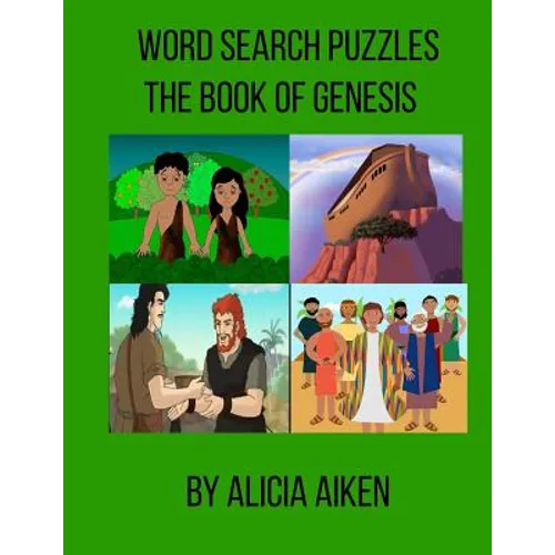 Word Search Puzzles: The Book of Genesis - Paperback