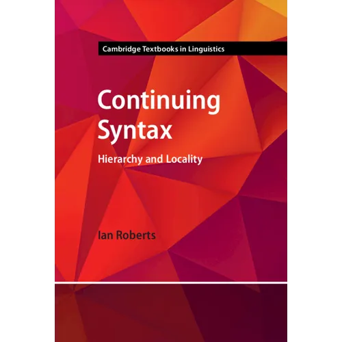 Continuing Syntax - Hardcover