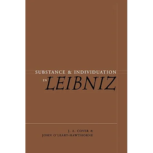 Substance and Individuation in Leibniz - Paperback