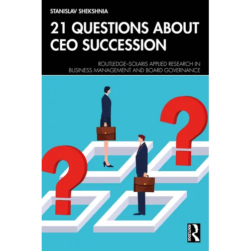 21 Questions about CEO Succession - Paperback