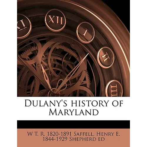Dulany's History of Maryland - Paperback